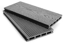 Террасная доска ДПК AYTECHPLAS графитовая