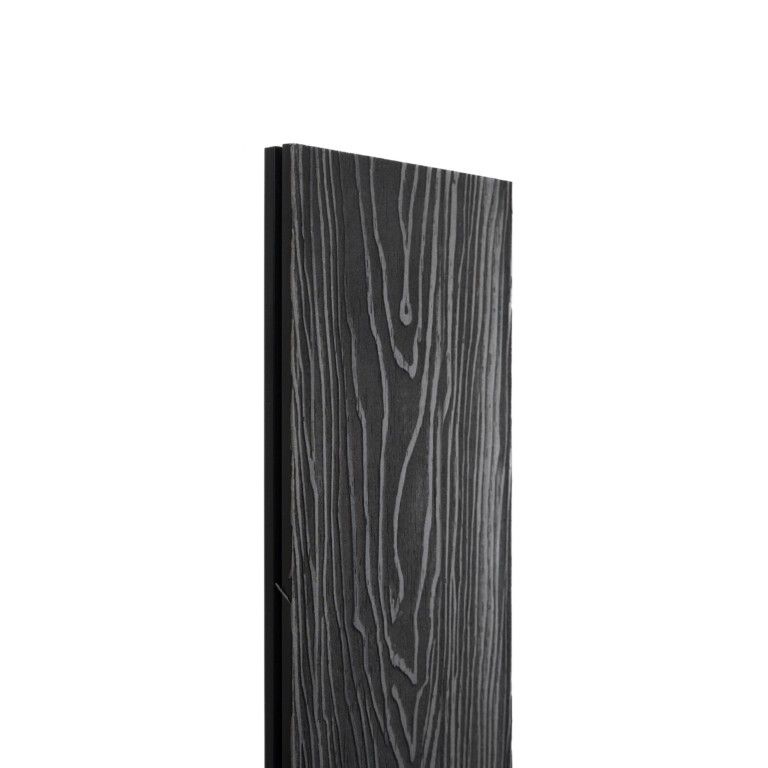 Террасная доска Экодекинг Топ полнотелая, Графит купить в Москве