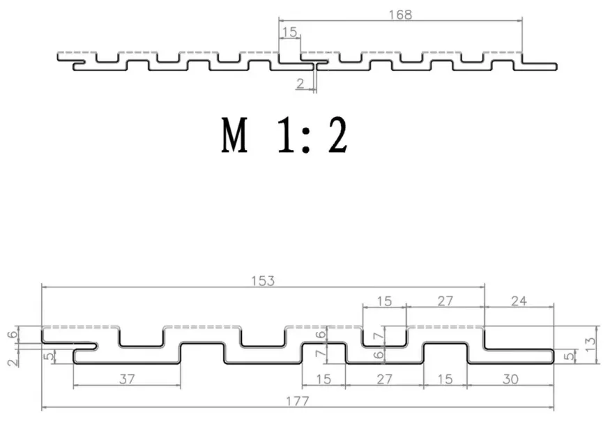 Стеновая панель брусковая из ДПК Polivan Group CO-EX MIX, Snow Mix купить в Москве