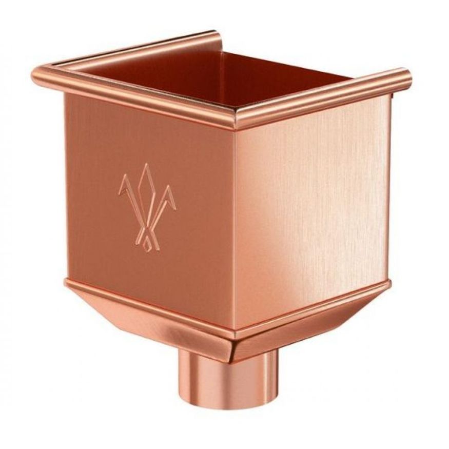 Водосборная воронка Aquasystem из меди 150/100 купить в Москве