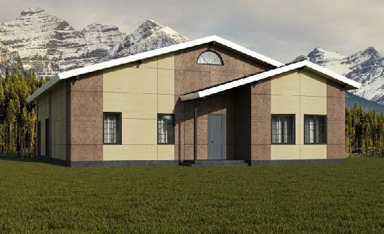 Фиброцементный сайдинг Roofas Board Stone Базальтовый купить в Москве
