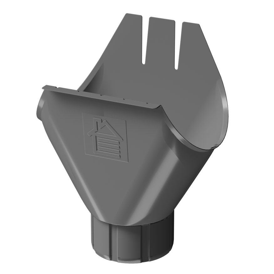 Водосточная воронка Docke Stal Premium, цвет графит купить в Москве