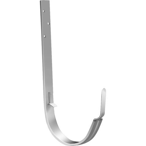 Металлический кронштейн для желоба Grand Line, белый цвет купить в Москве