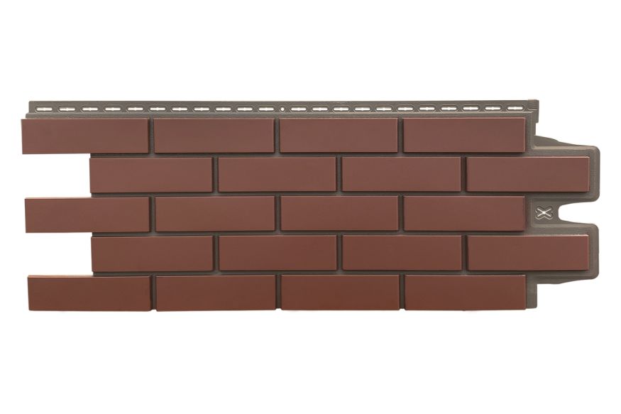 Фасадные панели Grand Line, Клинкерный кирпич Design Plus, Корица купить в Москве