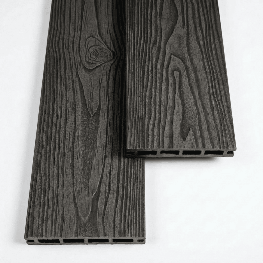 Террасная доска ДПК GardenParkett Табула, Графит купить в Москве