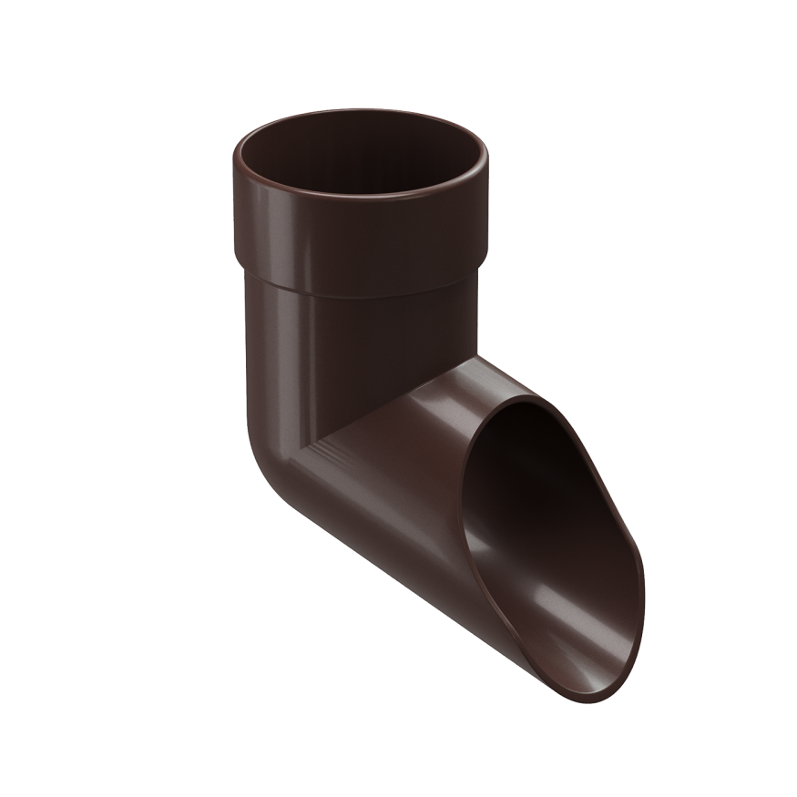 Наконечник водосточной трубы Docke Lux, Шоколад купить в Москве