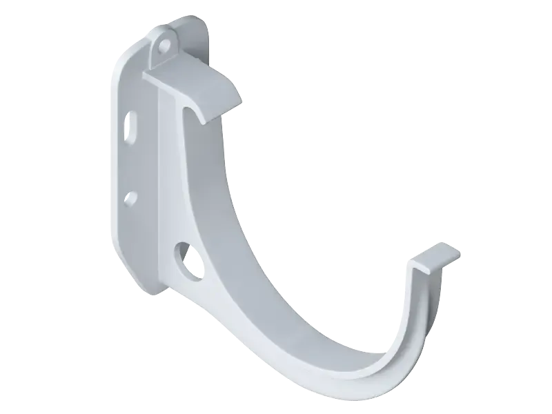 Кронштейн для желоба Альта-Профиль, Элит в белом цвете купить в Москве