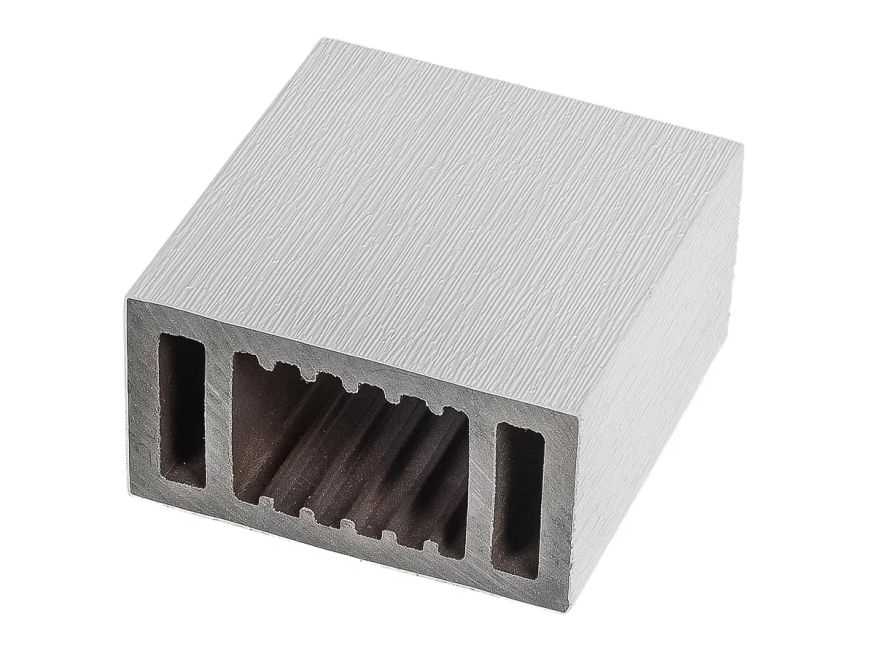 Перило нижнее Woodvex Co-Extrusion Белый купить в Москве