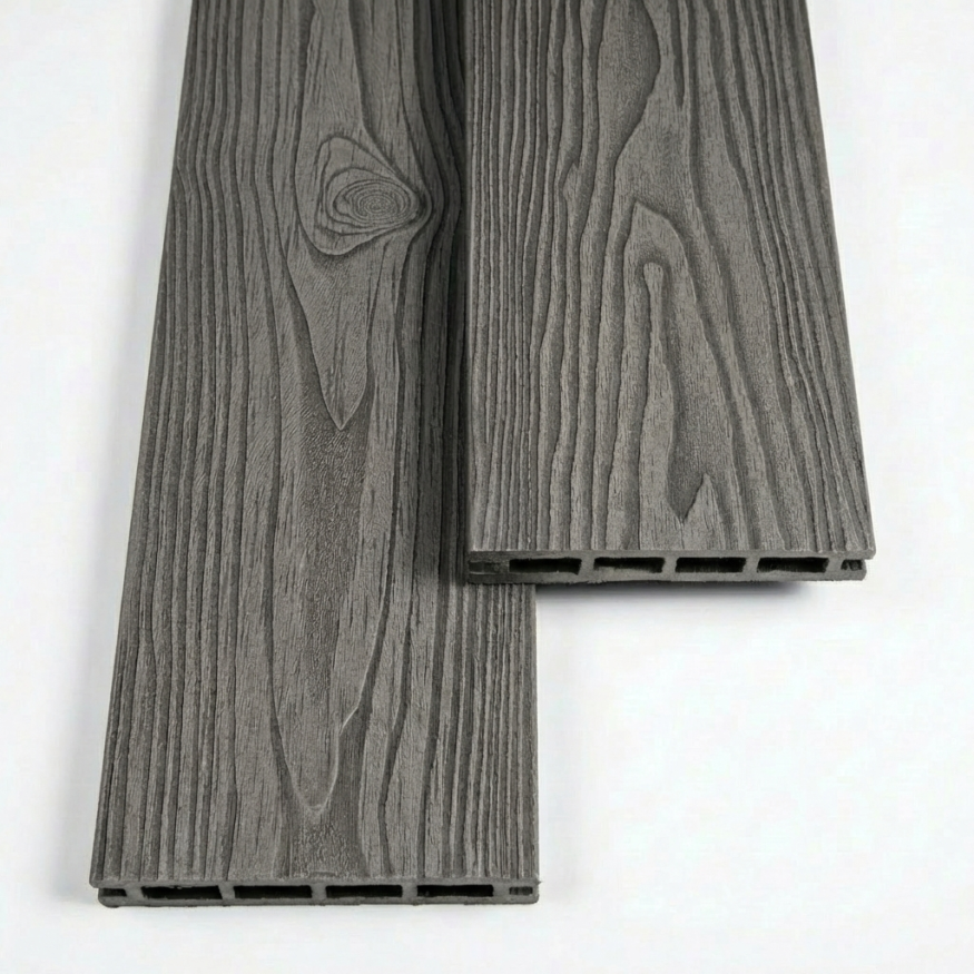 Террасная доска ДПК GardenParkett Табула, Серый купить в Москве