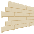 Фасадная панель Доломит в цвете Шампань, имитация кирпича. купить в Москве