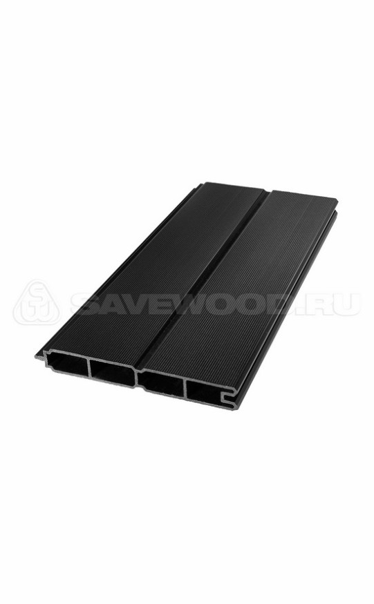 Забор из ДПК Savewood, SW Agger глянцевый, Черный купить в Москве