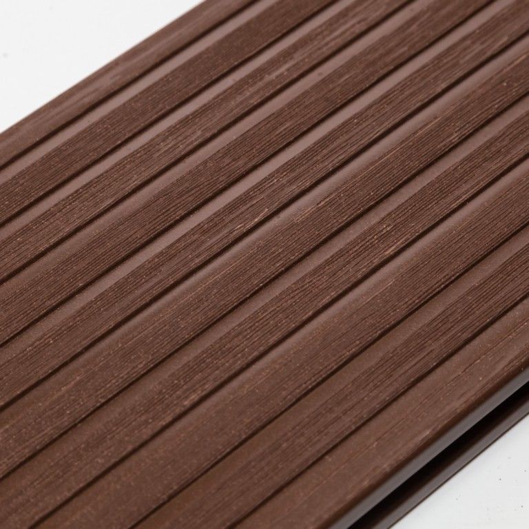 Террасная доска Ecodecking Комфорт 3D Шоколад купить в Москве