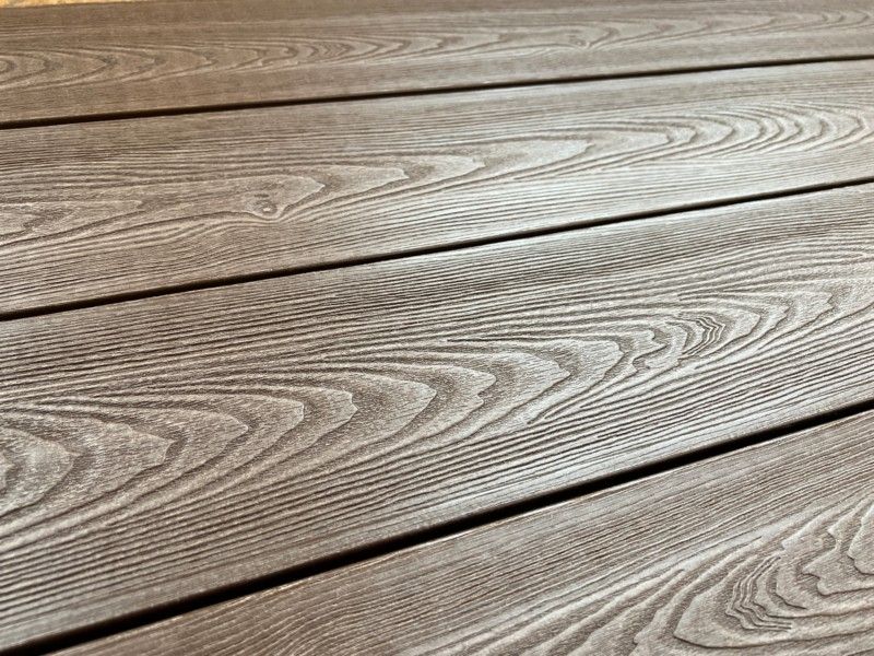 Террасная доска Ecodecking Комфорт 3D Шоколад купить в Москве