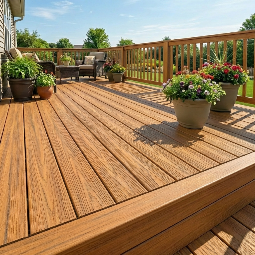 Террасная доска ДПК GardenParkett Табула, Бук купить в Москве