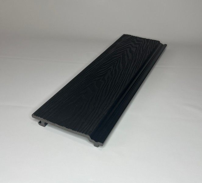 Фасадная доска Ecodecking Экстра 3D Графит купить в Москве