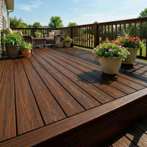 Террасная доска ДПК GardenParkett Табула, Венге