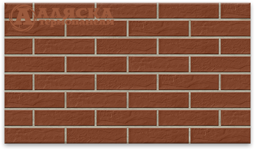 Фасадные термопанели Аляска серия Элевация 08. Rot rustik купить в Москве