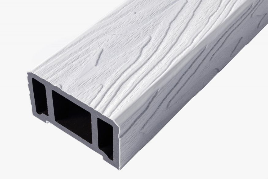 Перило ограждения ДПК 3D GardenParkett, Белый купить в Москве