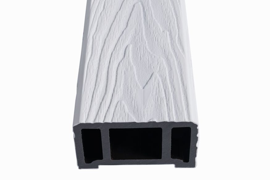 Перило ограждения ДПК 3D GardenParkett, Белый купить в Москве