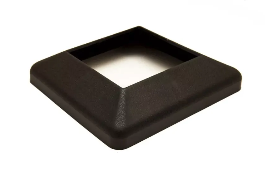 Крышка нижняя ПВХ для столба 125х125 Deckart Графит купить в Москве