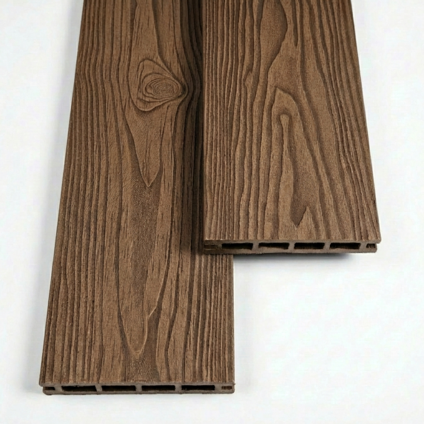 Террасная доска ДПК GardenParkett Табула, Светло-коричневый купить в Москве