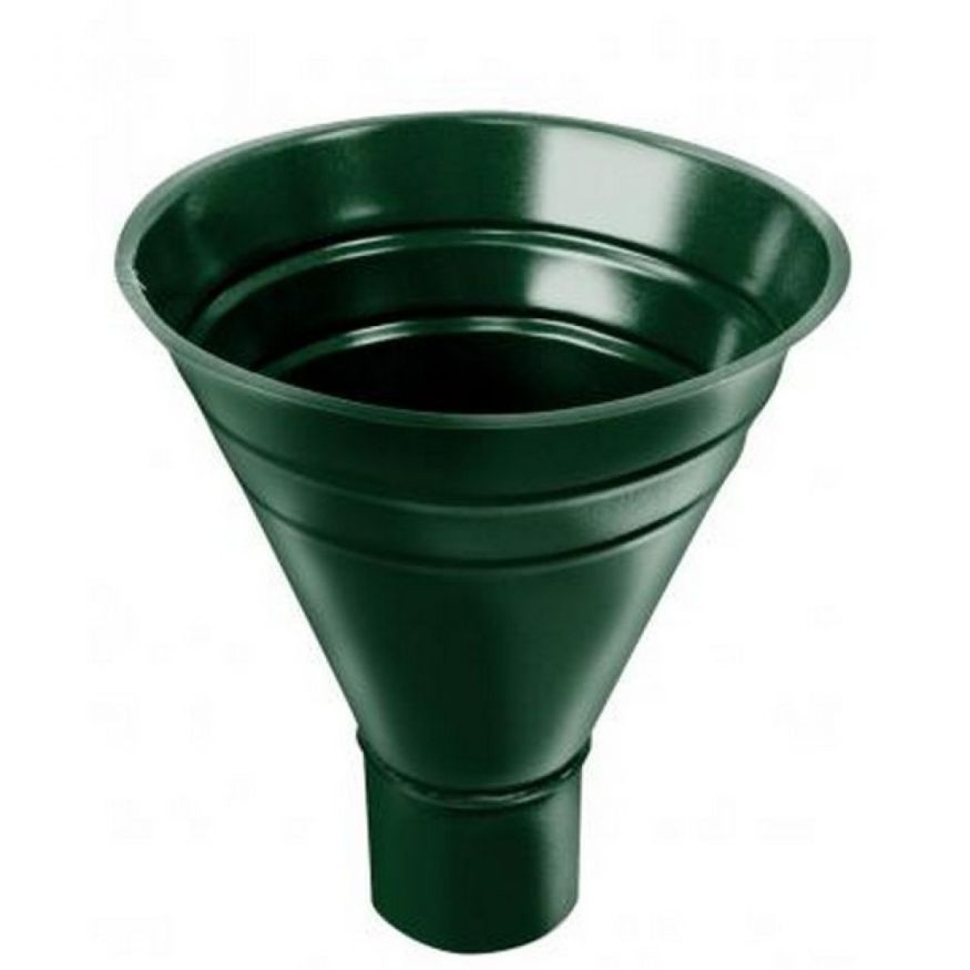 Водосборная воронка Grand Line, зеленая (RAL 6005) купить в Москве