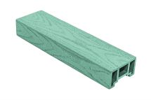 Перила из ДПК Ай-Техпласт в зеленом цвете