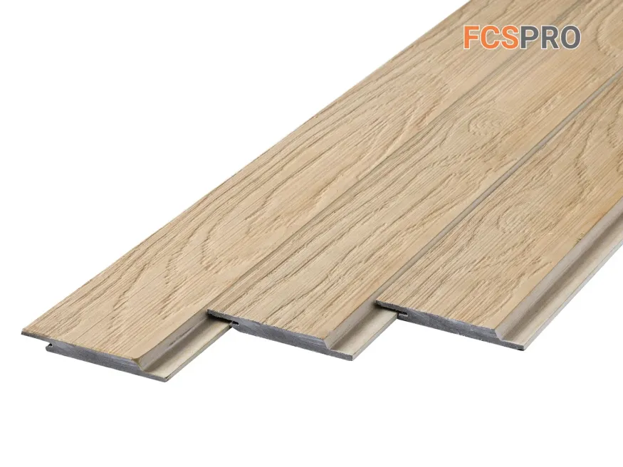 Фиброцементный сайдинг FCSPRO Click Shtil Ясень купить в Москве