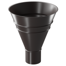 Водосборная воронка Docke Stal Premium, цвет Шоколад.