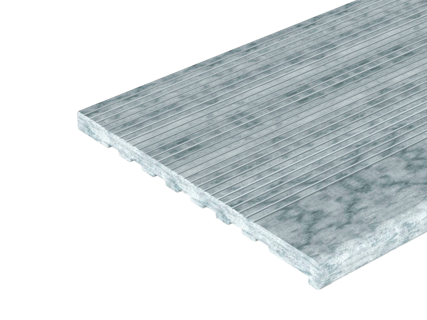 Ступени из ДПК WOODVEX Select Colorite Бело-серый купить в Москве