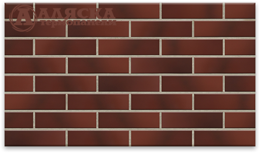 Фасадные термопанели Аляска серия Элевация 11. Cherry glatt купить в Москве