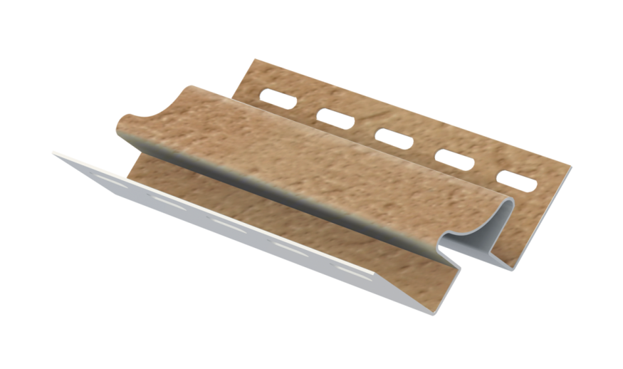 Внутренний угол Ю-Пласт, Стоун Хаус S-Lock, Клинкер Балтик, Светлая медь. купить в Москве