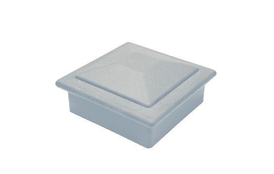 Верхняя крышка столба GardenParkett в сером цвете купить в Москве