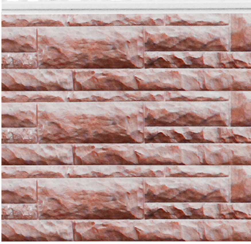 Фасадные панели Доломит, AirSide скандинавский, Красное дерево купить в Москве