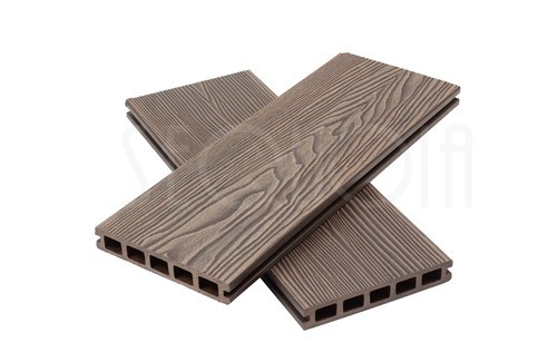 Доска террасная ДПК SEQUOIA, DUAL 3D WOOD, BROWN купить в Москве