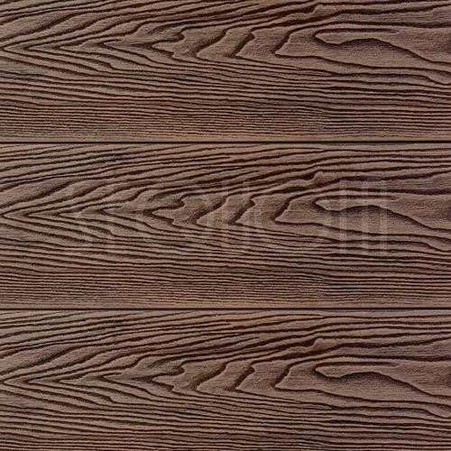 Доска террасная ДПК SEQUOIA, DUAL 3D WOOD, BROWN купить в Москве