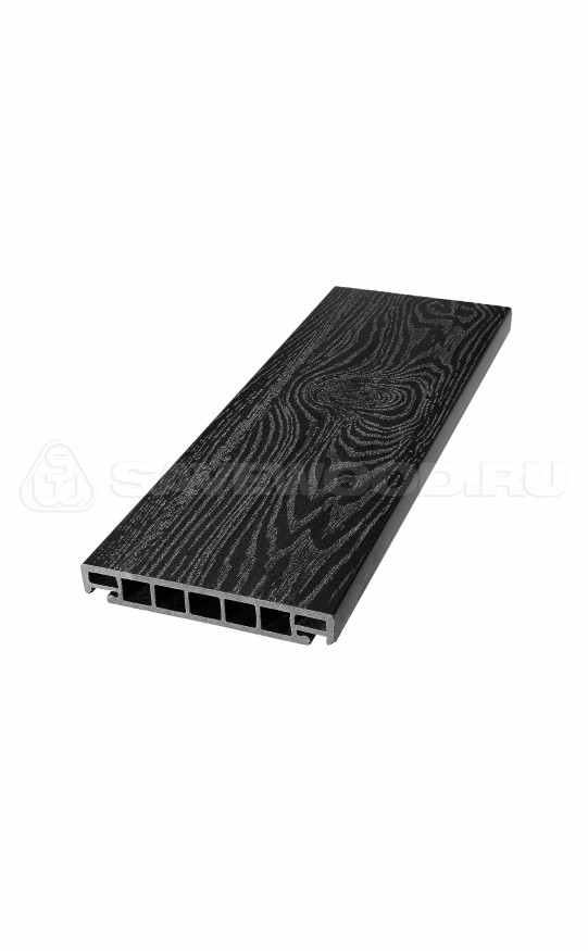 Террасная доска ДПК SaveWood, SW Salix (S) (T), Черный купить в Москве