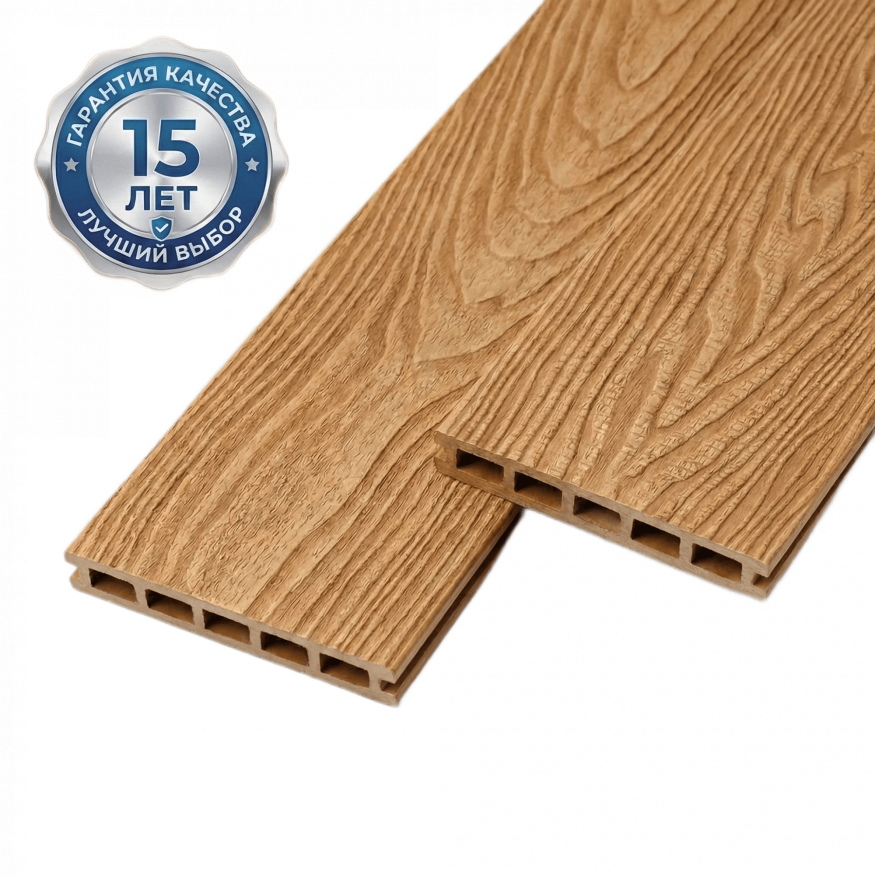 Террасная доска ДПК GardenParkett Патио, Орех купить в Москве