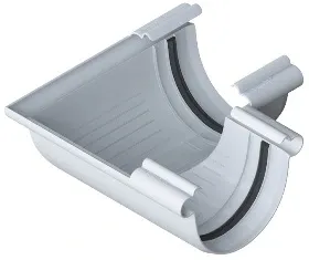 Угол желоба 90°, Альта-Профиль, Элит Белый купить в Москве