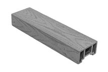 Перила из ДПК АЙ-ТЕХПЛАСТ серого цвета