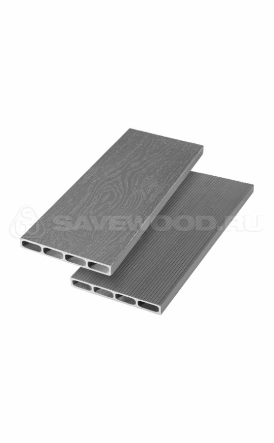 Доска для грядки из ДПК SaveWood, SW Rubus (T), Пепельный купить в Москве