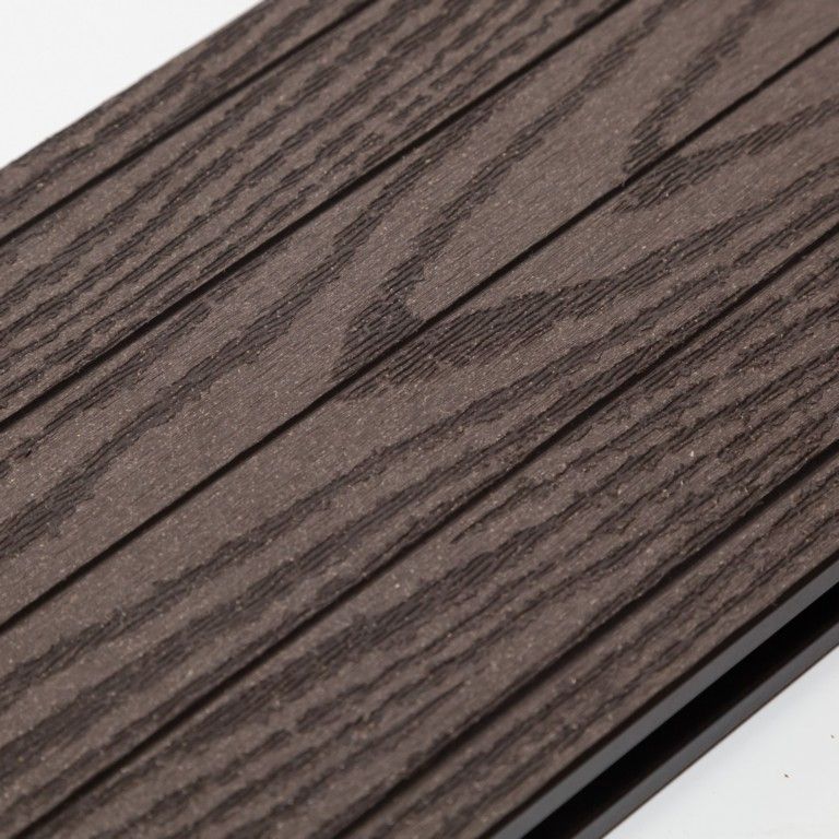 Террасная доска Ecodecking Техно плюс Венге купить в Москве