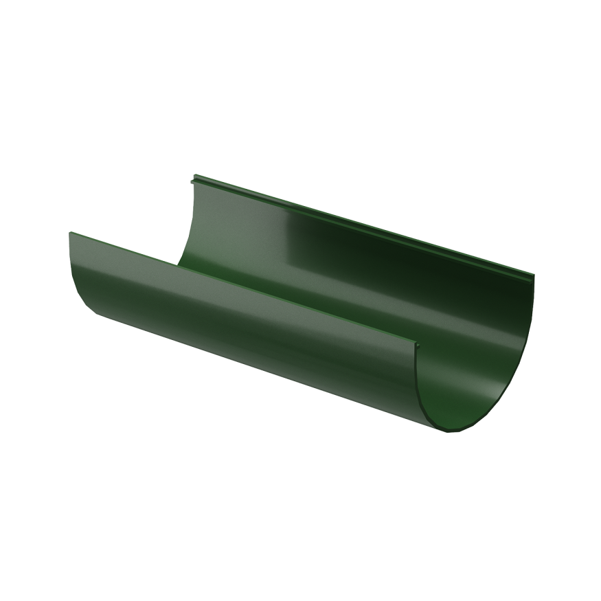 Водосточный желоб Docke Standard 3 м, зелёный купить в Москве