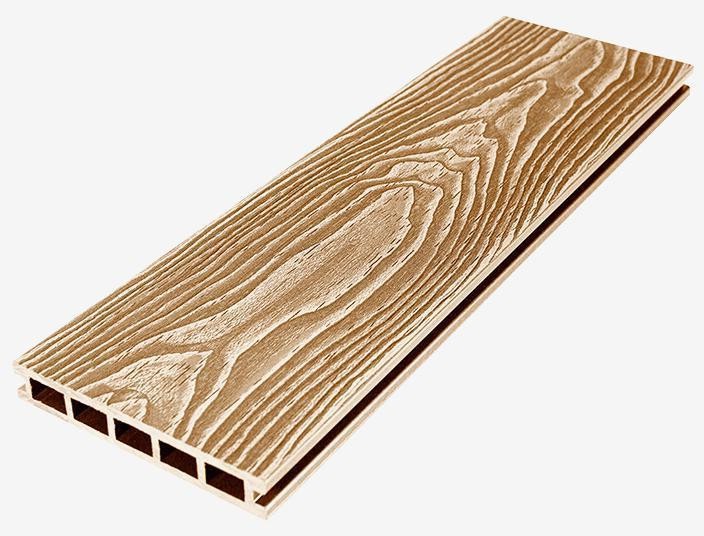 Террасная доска из DPK RusDecking Unodeck Vintage - Ореховый оттенок купить в Москве
