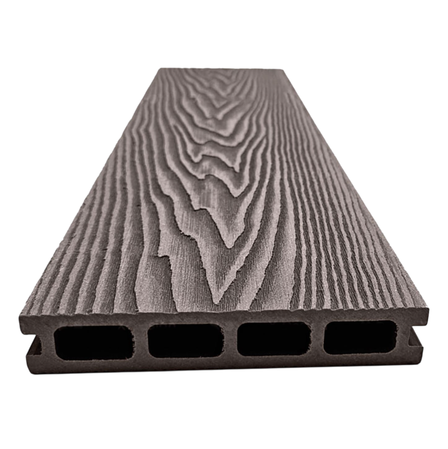Террасная доска ДПК NanoWood 3D Double Венге купить в Москве