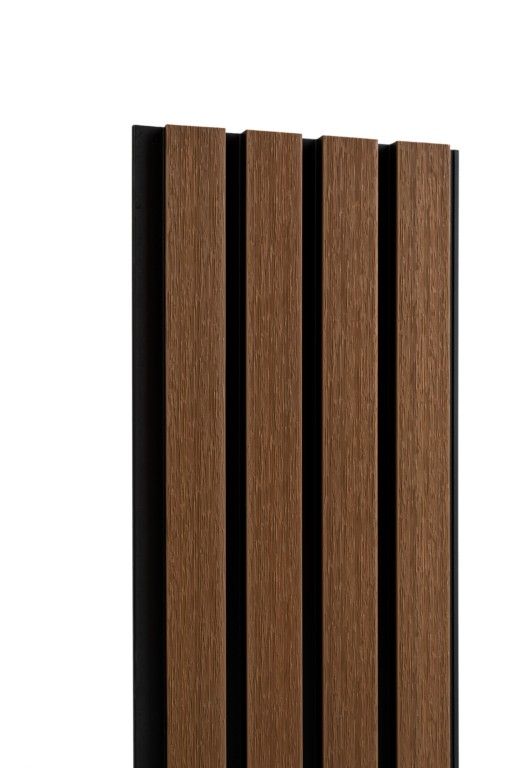 Реечная фасадная панель Ecodecking Скай Коэкструзия Тик купить в Москве