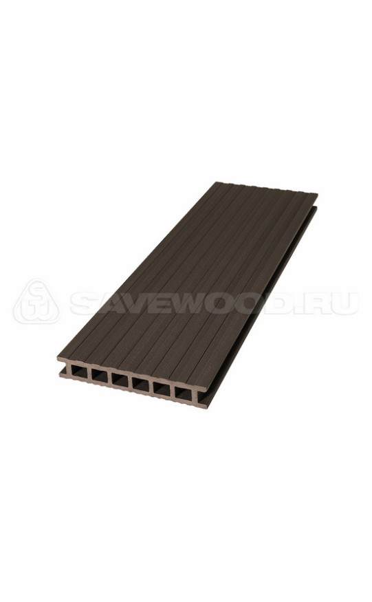 Террасная доска ДПК SaveWood, SW Quercus, Темно-коричневый купить в Москве