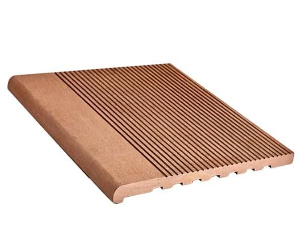 Ступень из ДПК Dortmax цвета палисандр купить в Москве