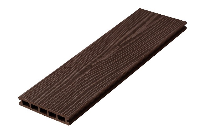 Террасная доска из ДПК RusDecking Unodeck Ultra - цвет Венге купить в Москве