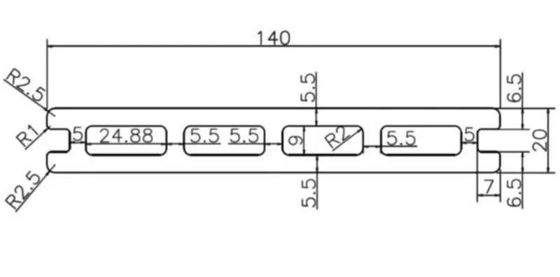 Террасная доска ДПК POLIVAN GROUP 3D+3D NEW пустотелая двухсторонняя DENPASAR Черного цвета. купить в Москве